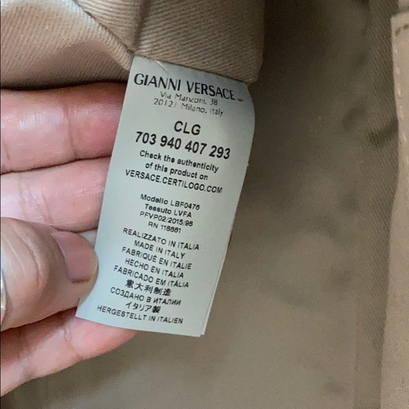 Versace Collection top handle bag - Picture 9 of 9